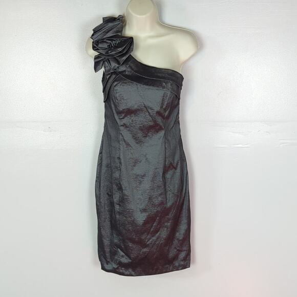 Xscape by Joanna Chen NWT One Shoulder Dress - Picture 1 of 10